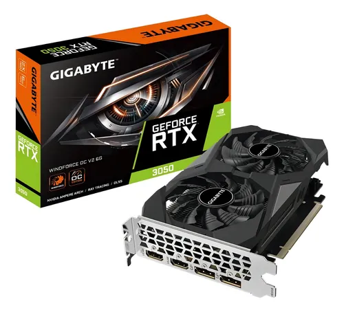 Tarjeta Gigabyte RTX 3050 6GB Windforce OC V2