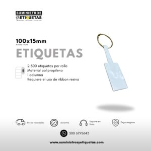 ROLLO DE ETIQUETAS JOYERÍA COLA DE RATÓN (PPBB)