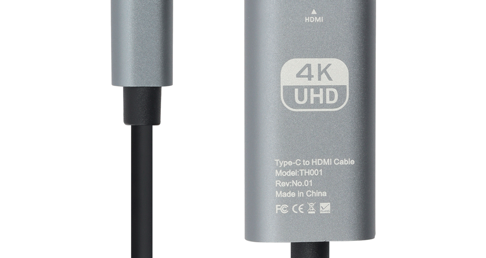 Cable de Video USB Tipo-C a HDMI – Resolución 4K UHD @ 60Hz